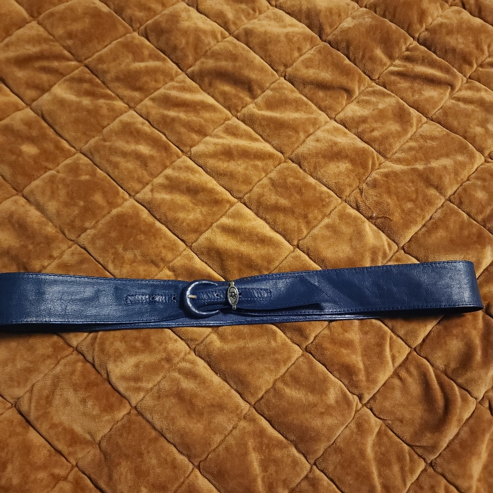 Blue vintage christian dior belt - Picture 8 of 8